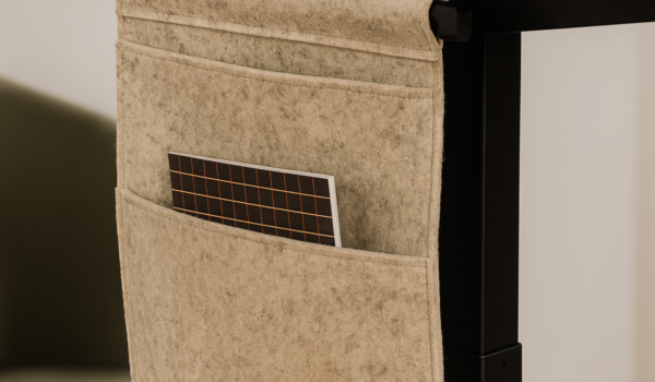 Schreibtisch Organizer hängend – smarter Stauraum am Rand